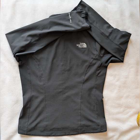 The North Face Apex Bionic Women’s Jacket Graphite Gray Softshell Zip Up Size M - Picture 15 of 16